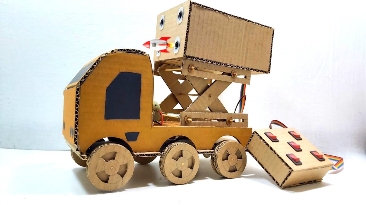 Rocket Launcher Truck | How To Make RC Rocket Launcher Truck at Home
