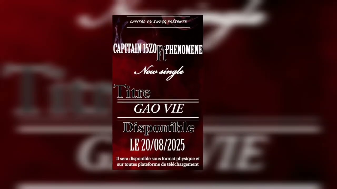 CAPITAINE 15ZO FEAT PHENOMENE GAO VIE PROD BY BC SAHEL MUSIC 