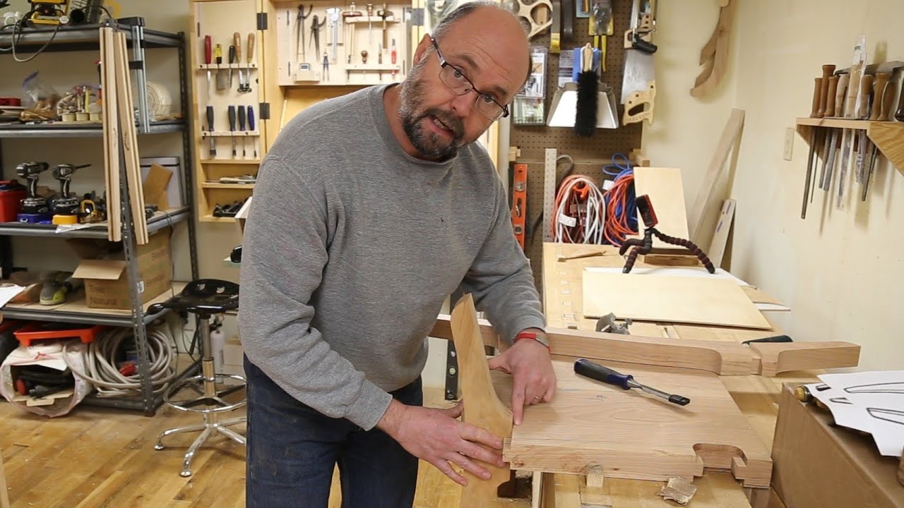 Sculpted armless bar stools pt 4/8: Maloof joints (short version)