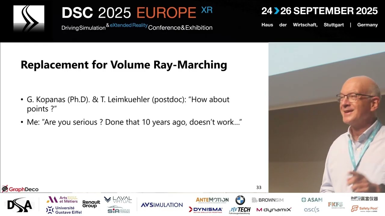 DSC Europe 2025 XR - The 3D Gaussian Splatting Adventure: Past, Present, Future