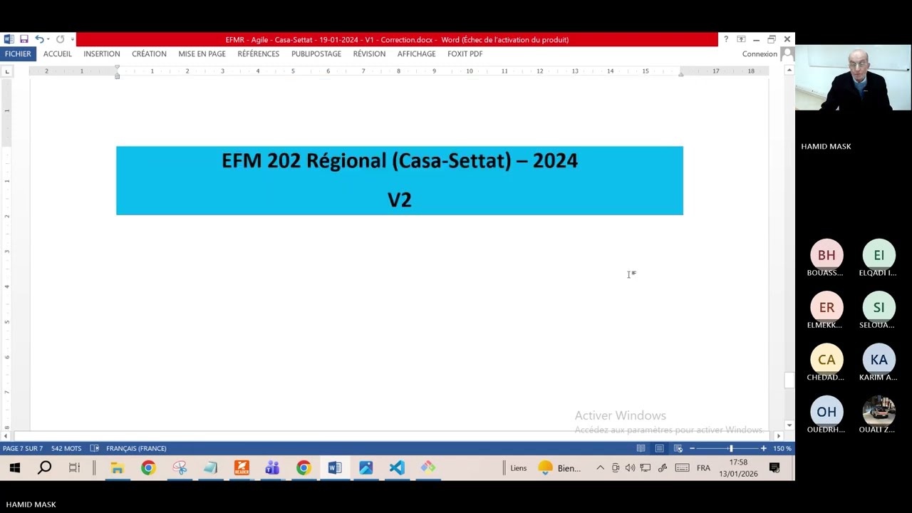 Agile - (19) FS202 - DevOps - Correction EFMR 2024 Casa-Settat V2 (Suite)