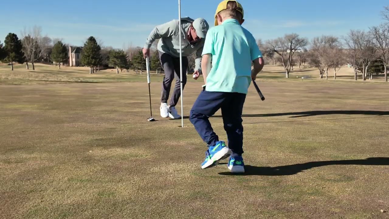 My Son Joined Me for This Round