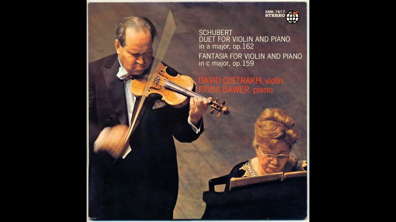 David Oistrakh & Frida Bauer: Radio Broadcast Recordings: Beethoven & Brahms  (R.1966-&rsquo;72)