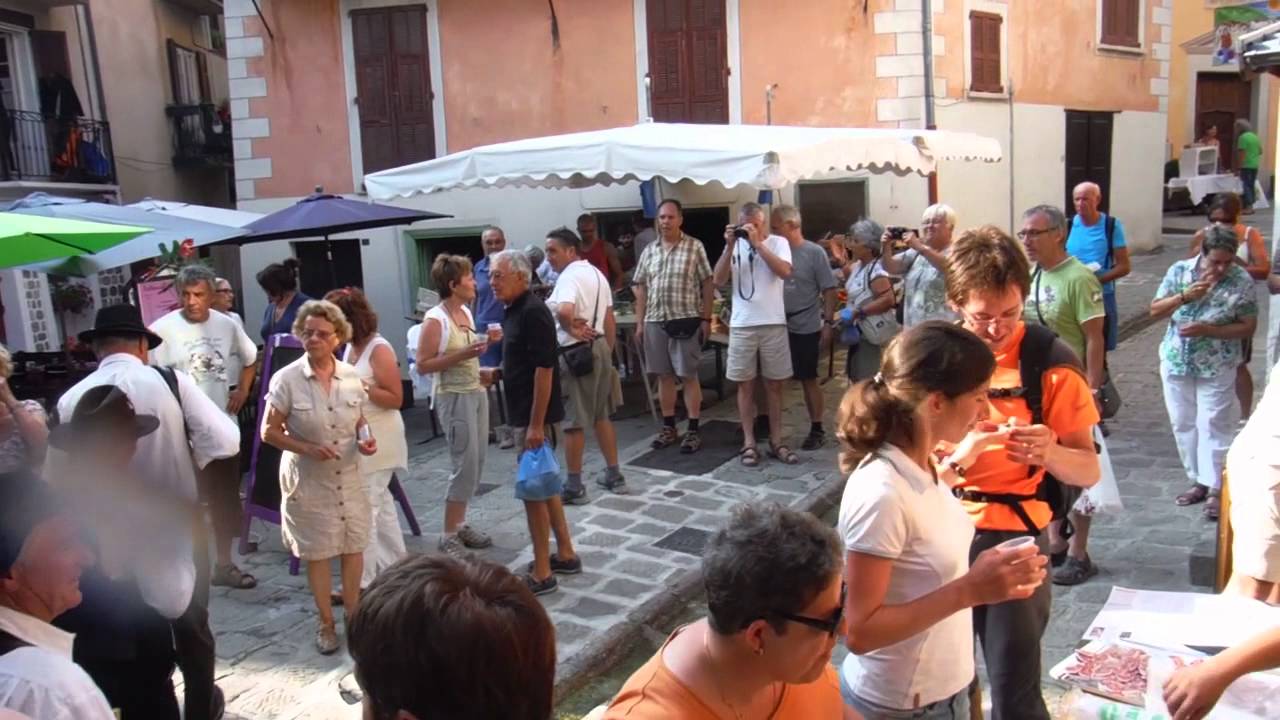 2015 Une visite de Saint Martin Vésubie avec les Commerçants