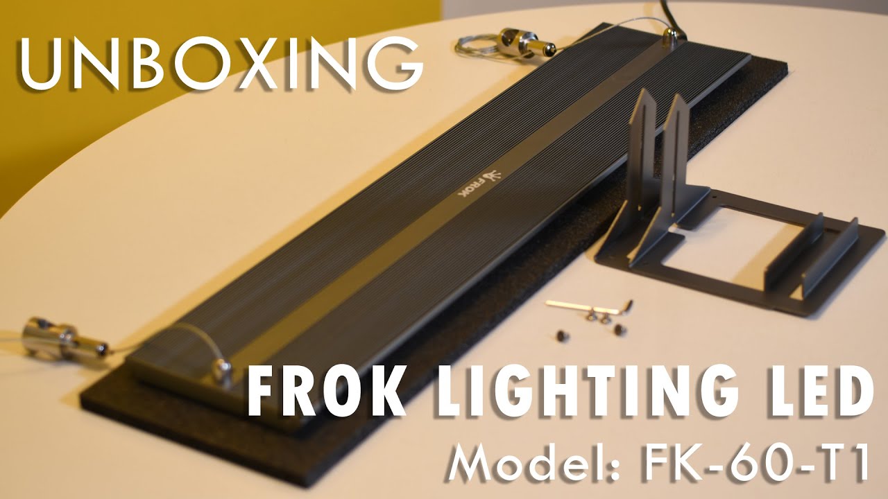 Frok Lighting LED (FK-60-T1) | Unboxing and Review/Overview