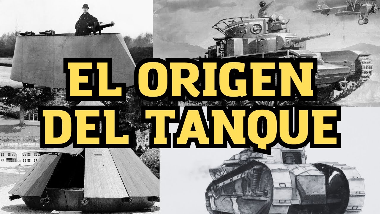 Los primeros TANQUES y VEH&Iacute;CULOS BLINDADOS.