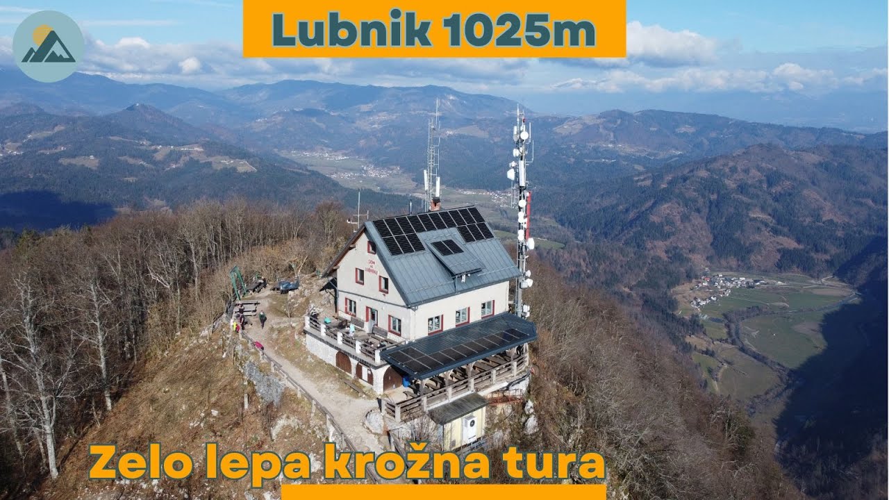 Lubnik 1025m visok vrh nad Škofjo Loko