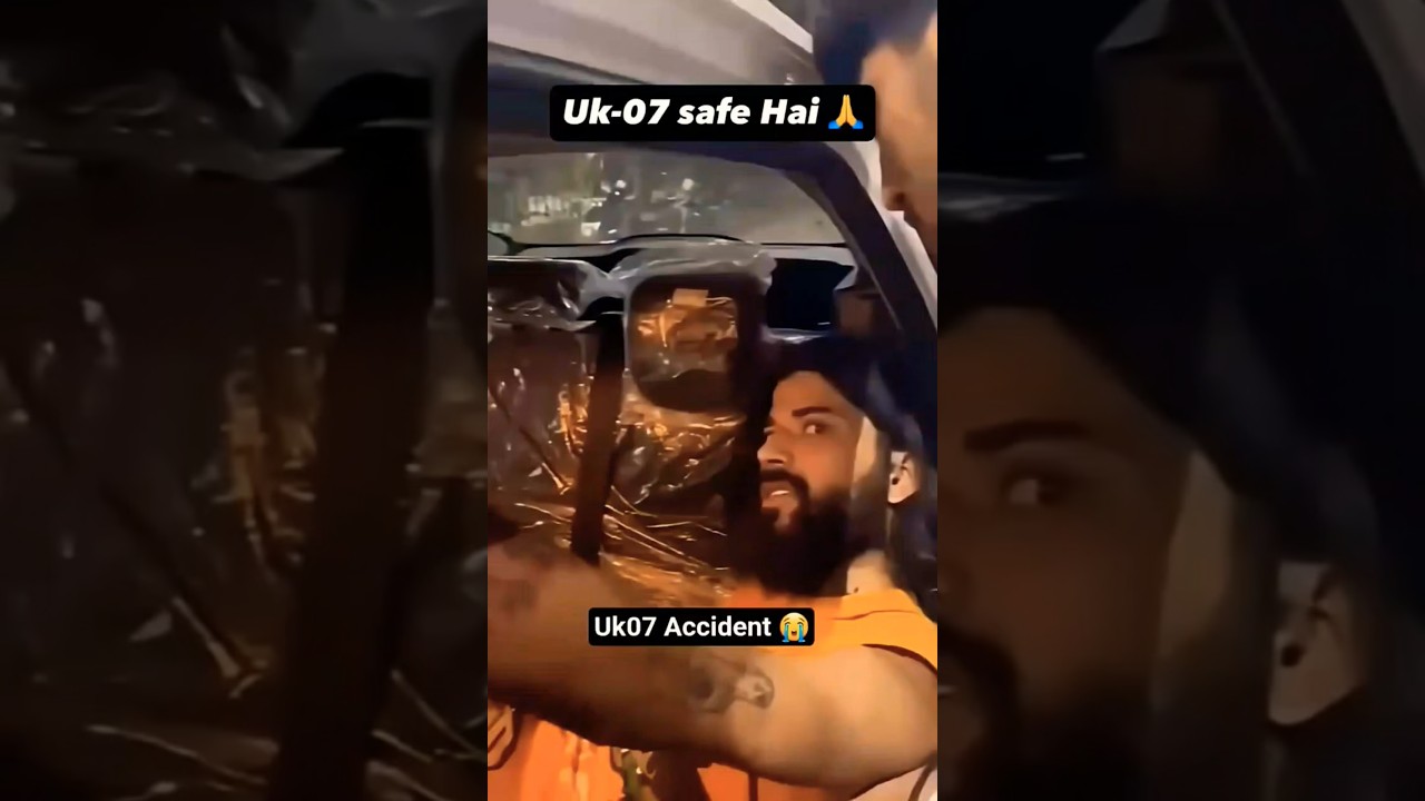 UK07 Rider Accident (Rescue Fan)😥#rescue #hospital #hospitality #shorts #cat #rescuelife #accident