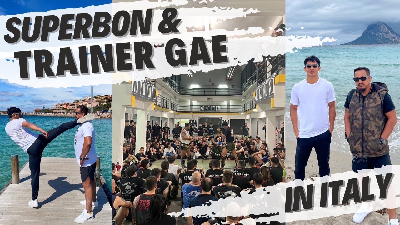 Superbon & Trainer Gae in Italy