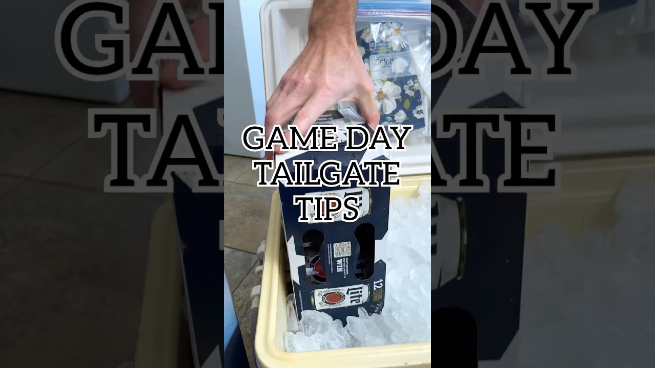 Get ready for best game day ever with this easy tailgate tips! #gameday #NCAA #collegefootball