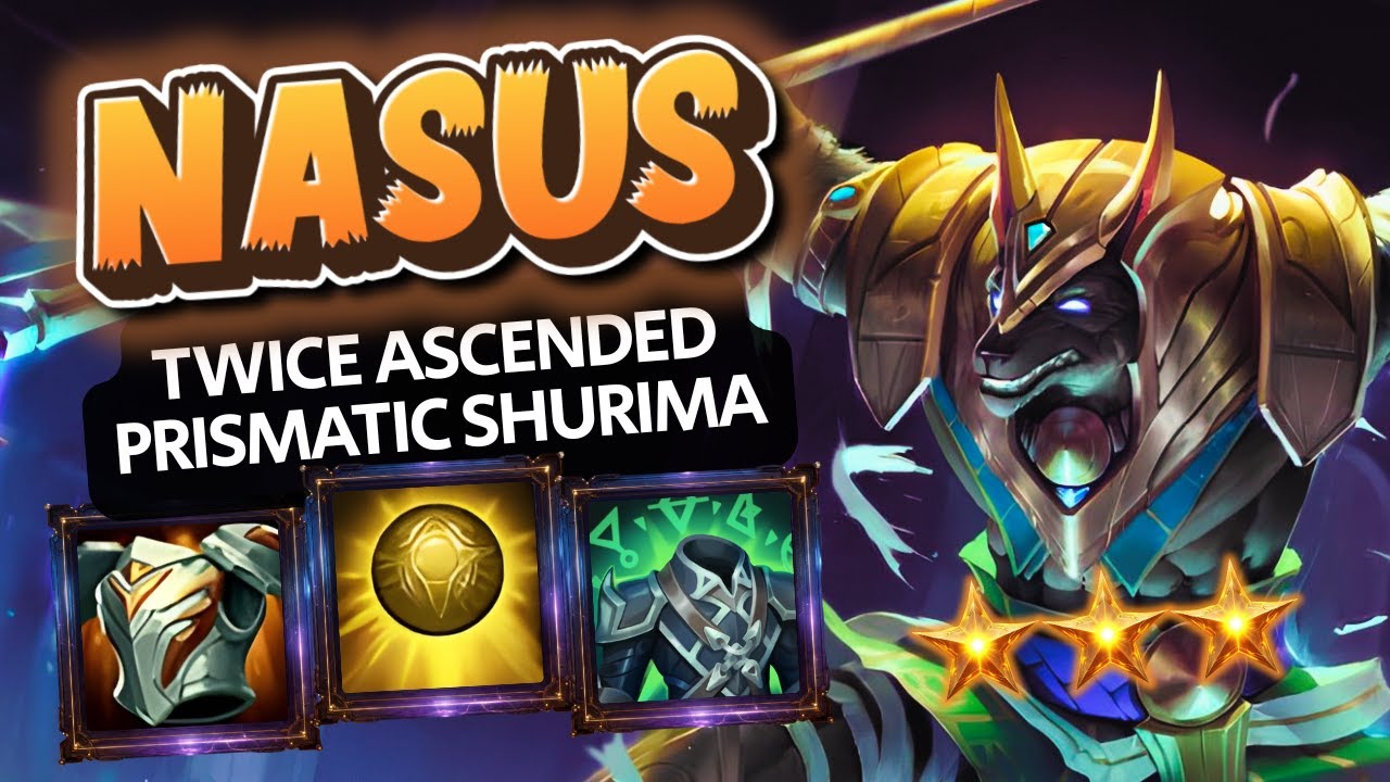 Double Shurima Ascension… Nasus Became Unkillable | TFT Lore & Legends | Teamfight Tactics