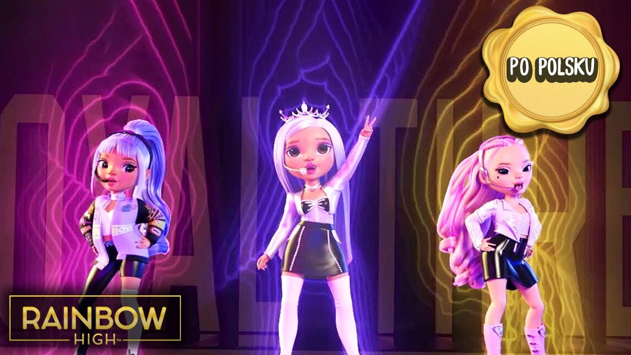 Oficjalny teledysk The Royal Three „Spotlight” 👑 | Rainbow High