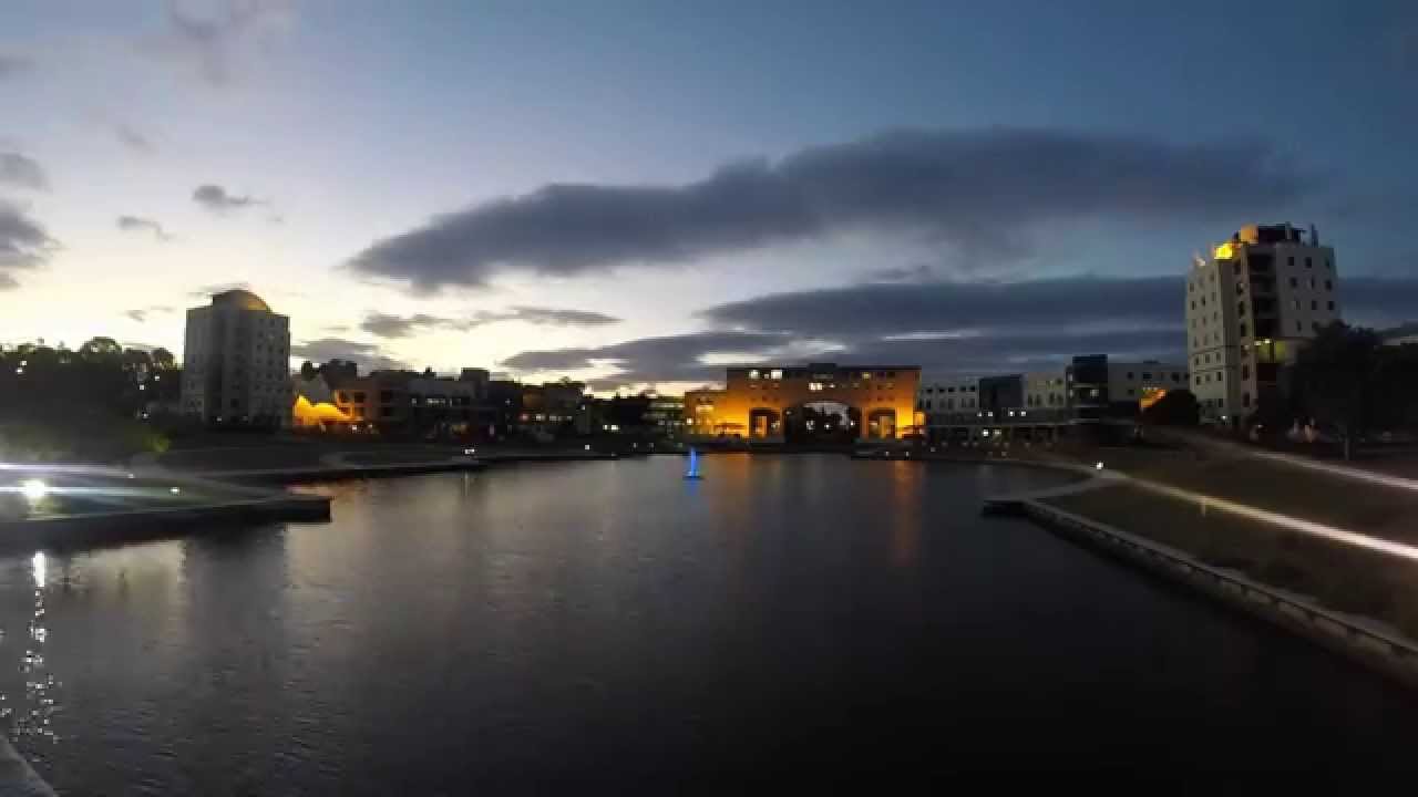 Bond University Sunset Time Lapse, Gold Coast, QLD Australia (HD)
