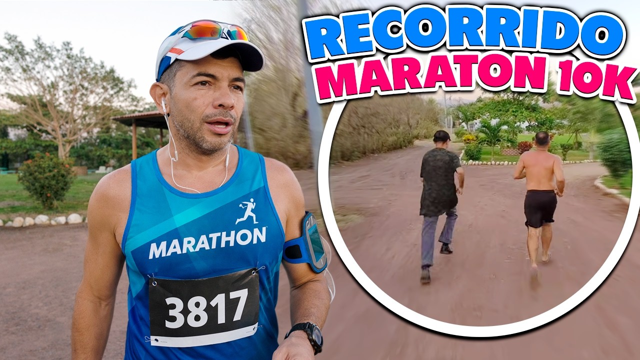 Este es el recorrido para la Maraton 10K
