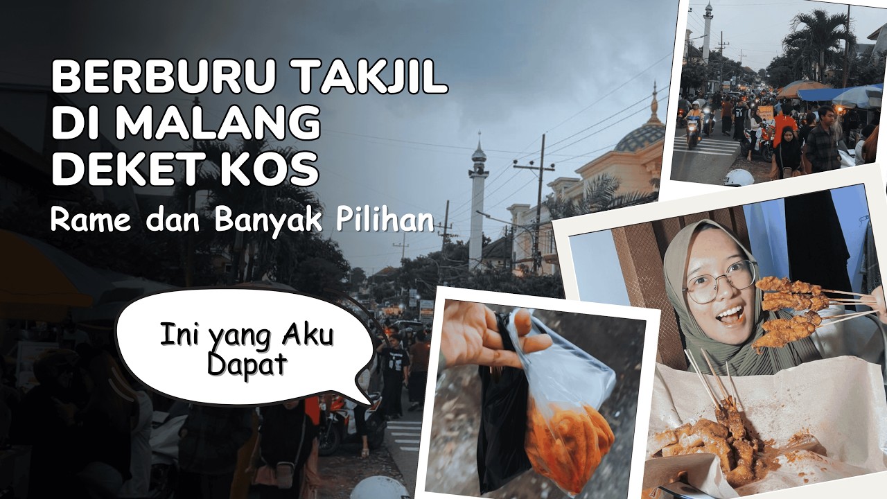 PERTAMA KALI WAR TAKJIL DI MALANG DEKET KOS.. Ini yang Aku Dapat