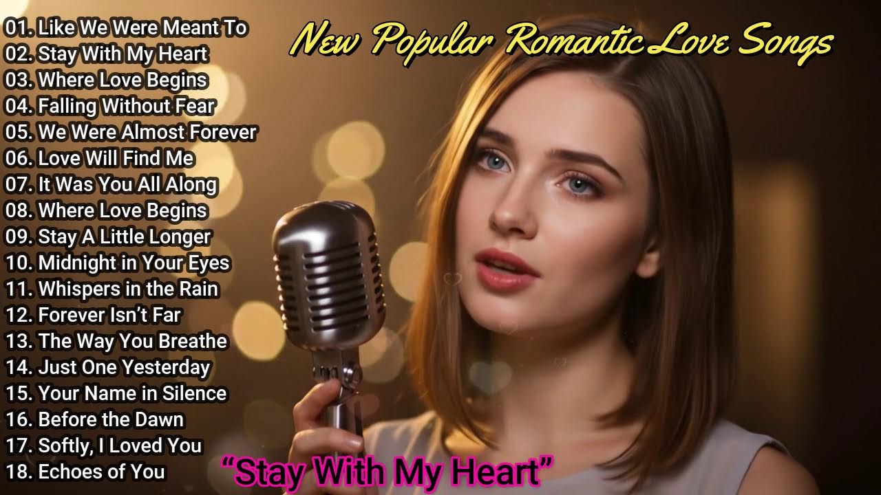 New Romantic Ballads Full Album 💕 | The Best Love Songs to Feel Every Emotion