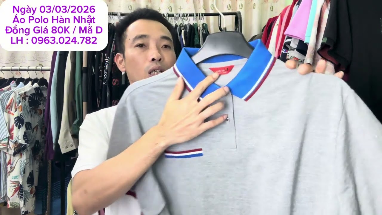 [3/3] ÁO POLO HÀN NHẬT / ĐỒNG GIÁ 80k/ 2 MIỄN SHIP / LH 0963 024 782