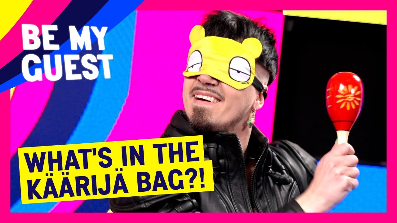 What’s in the Käärijä bag? | Be My Guest | 🇫🇮 Finland | Eurovision 2023