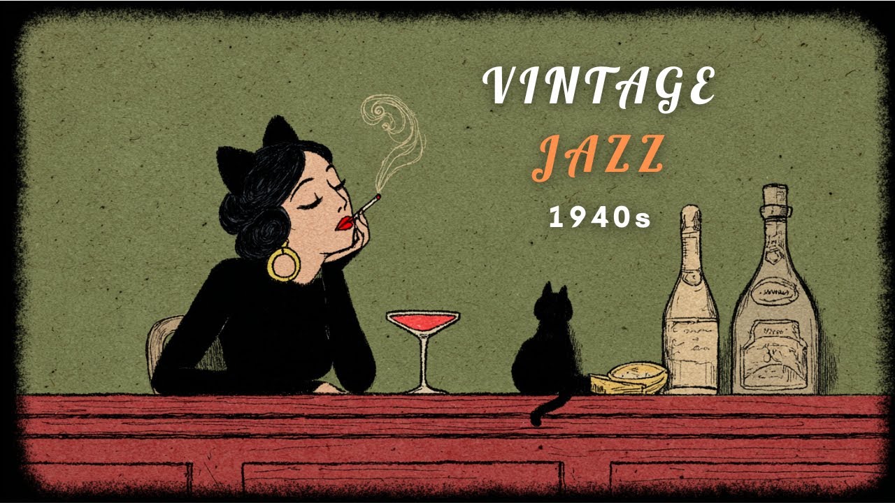 1940's Vintage Jazz Playlist - Savor the vintage grain of the moment. | MEOW JAZZ