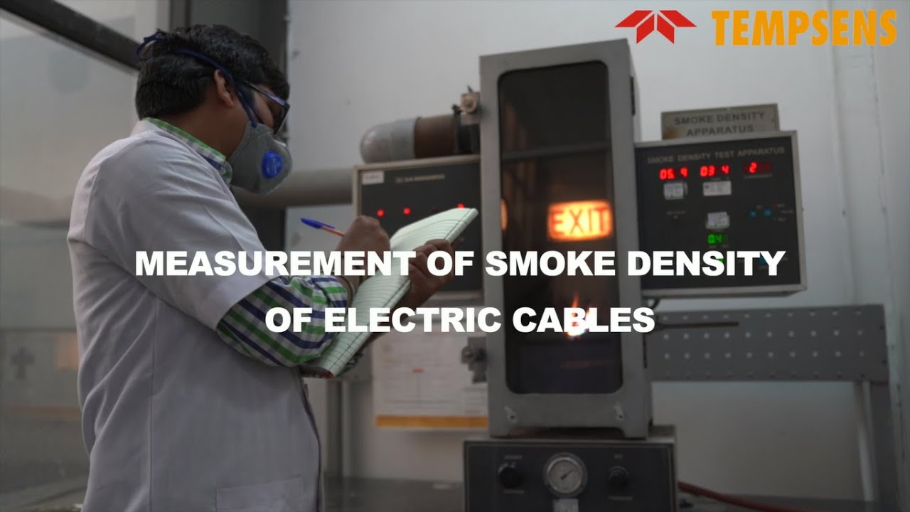 Smoke Density Test for Electric Cables
