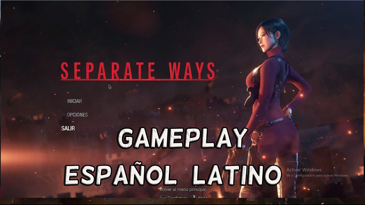 Re4 Remake Separate ways Latino parte 1