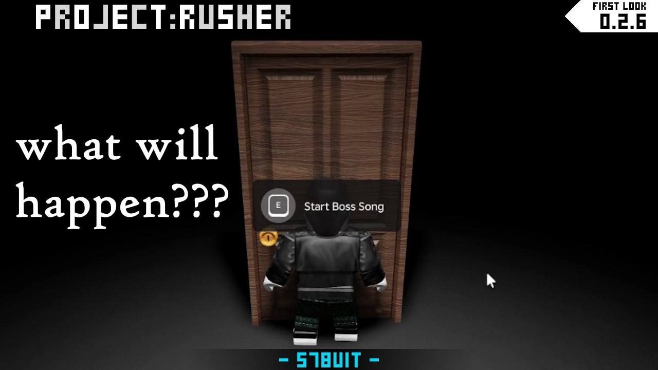 [RUSHER New Update] wdym they have boss song now (v0.2.6 / First Look)
