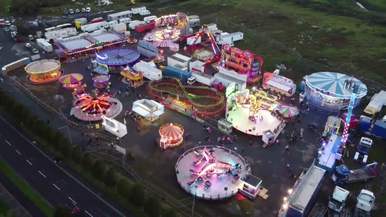 Funderland in Limerick - Live from drone  | LiveStream
