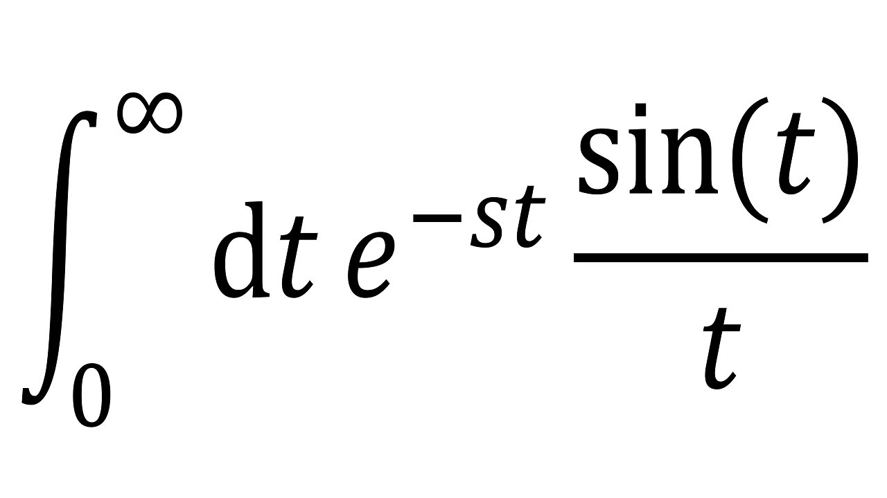 Dirichlet integral by Laplace transform