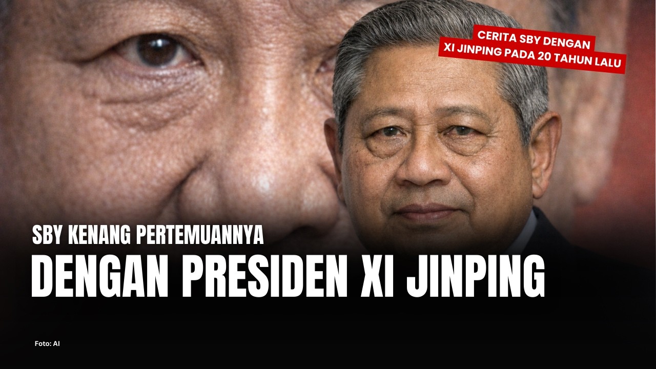SBY Kenang Pertemuannya dengan Xi Jinping 20 Tahun Lalu