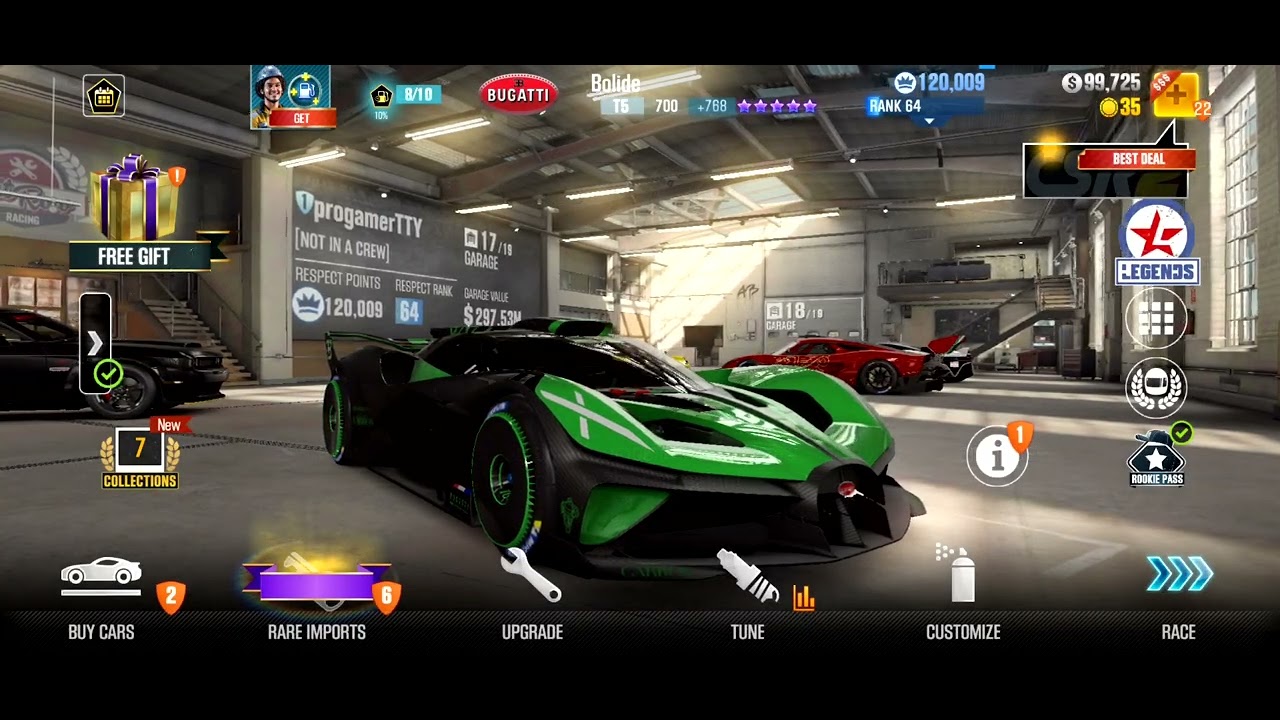 Racing in csr2 online and career 