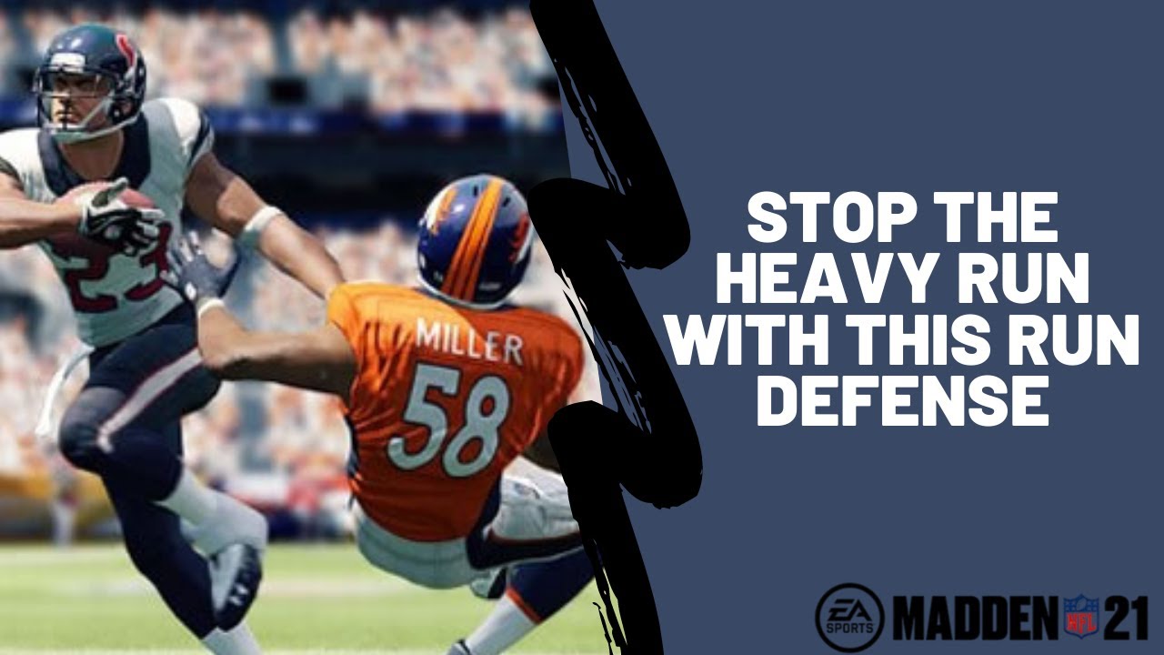 Madden 21 - How To Stop The Run in Madden 21| How To Stop Heavy Running Sets in Madden 21|