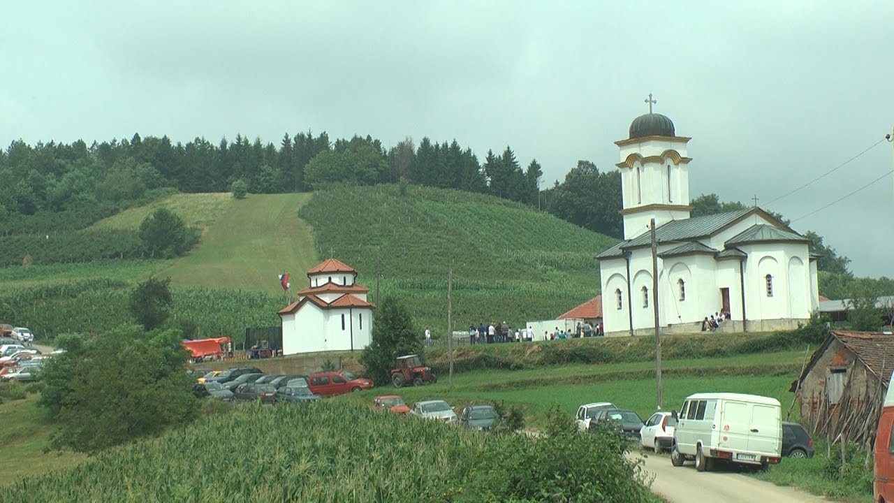 Gavrilovdan u Sljivovi 2016.-Obicaji Radjevine-Dobrivoje i Dobrila Pantelic