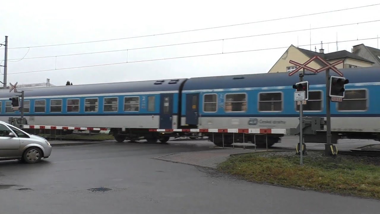 Železniční přejezd Zábřeh na Moravě #1 22.12. 2025 Czech railroad crossing