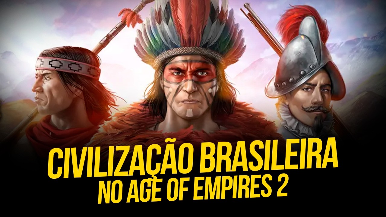 Nova civilização BRASILEIRA no Age of Empires 2! - The Last Chieftains