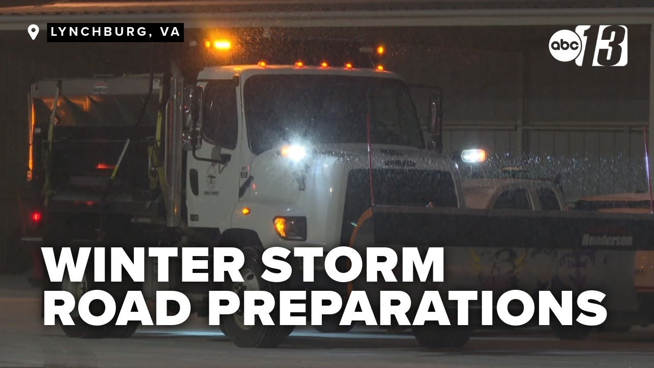 Residents urged to stay off roads as crews deploy plows and salt for winter storm