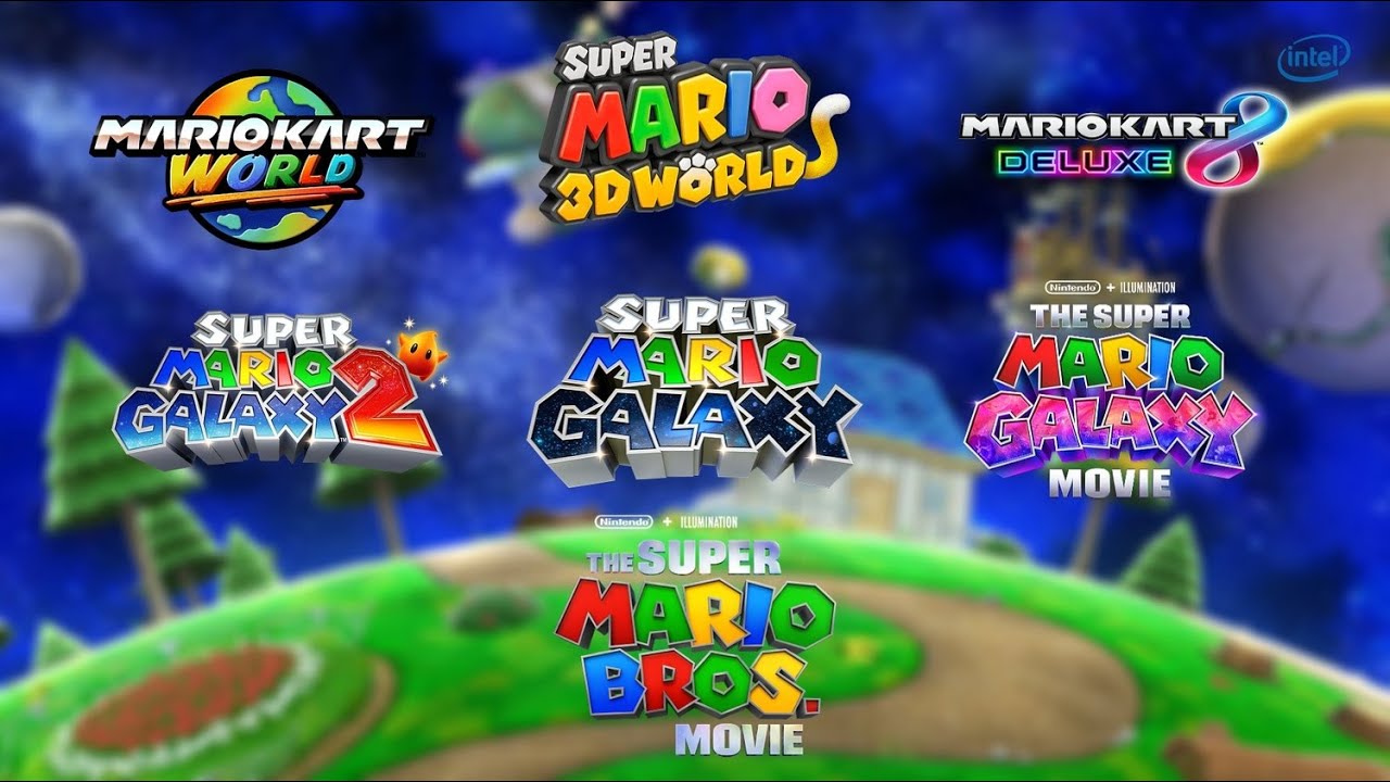 Super Mario Galaxy Gusty || Garden Galaxy Mashup