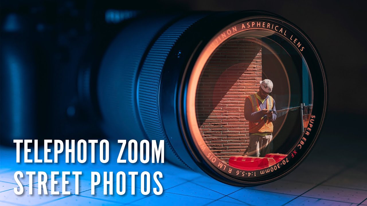 Уличная съемка с телеобъективом Fujinon XF 70-300mm и X-H2S