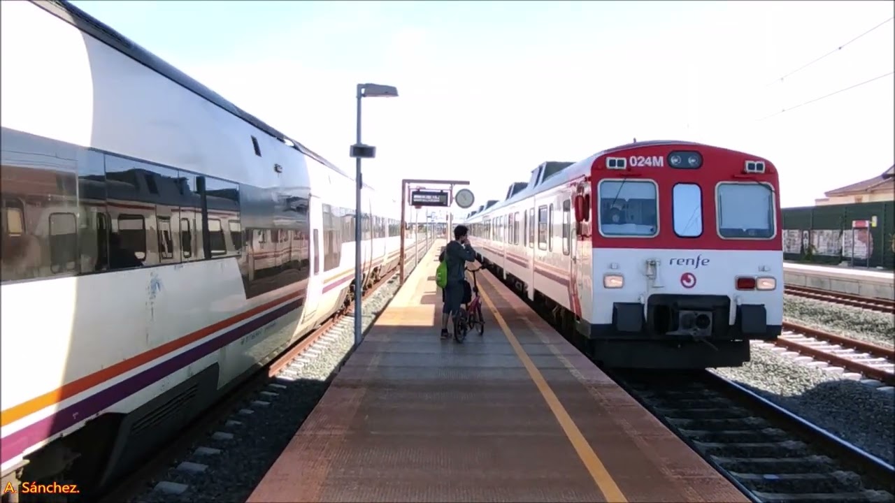 Trenes en Murcia #62# - Estación de Beniel 2ª Parte. 592 