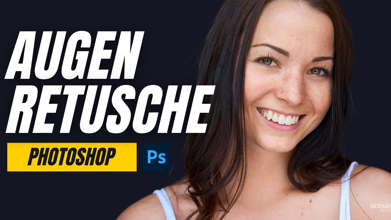 Augen Retusche - Photoshop Tutorial Deutsch