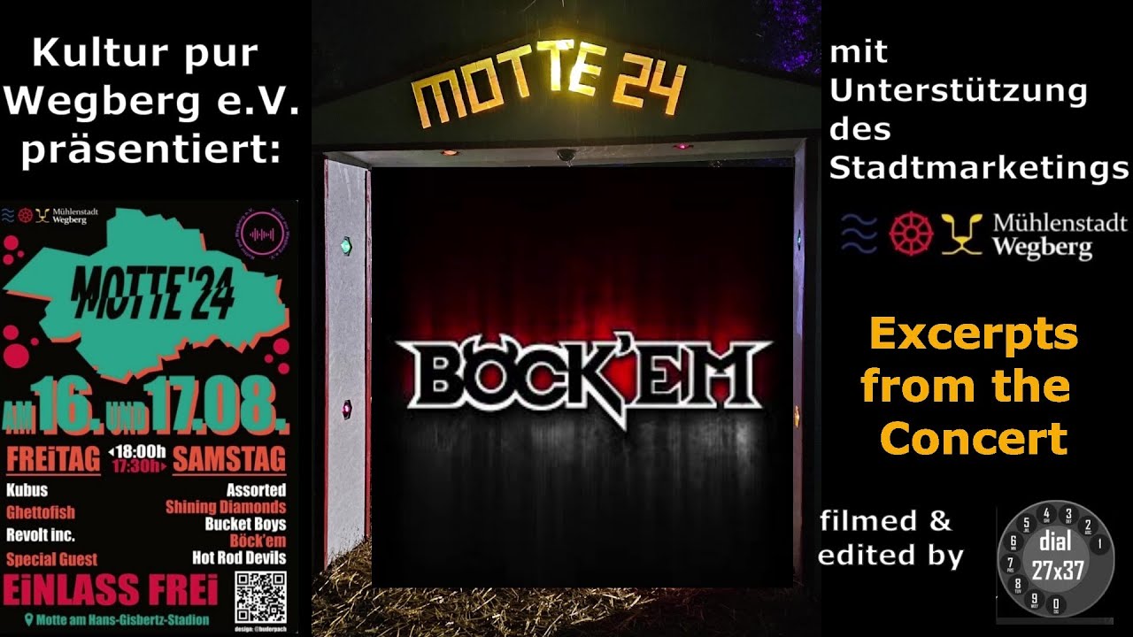 Böck'em - Live at MOTTE'24 - Excerpts from the Concert