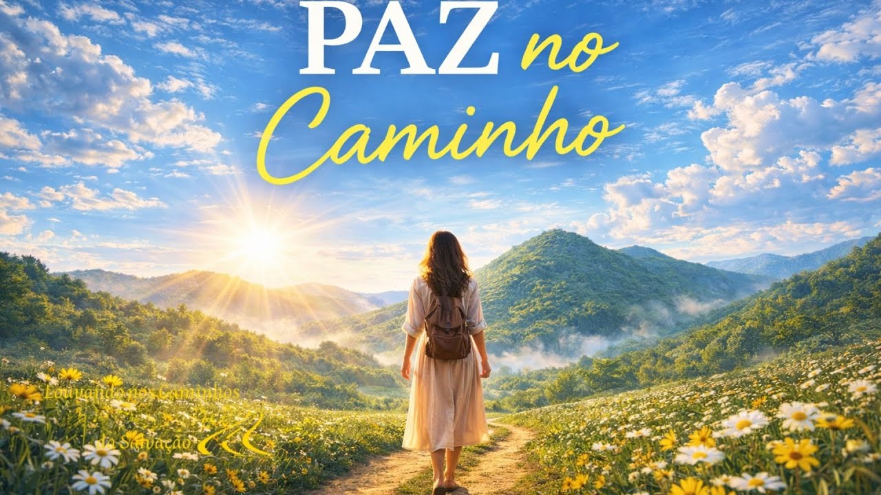 ✨ Paz no Caminho – Louvor de Descanso, Confiança e Presença de Deus 🎶🌟