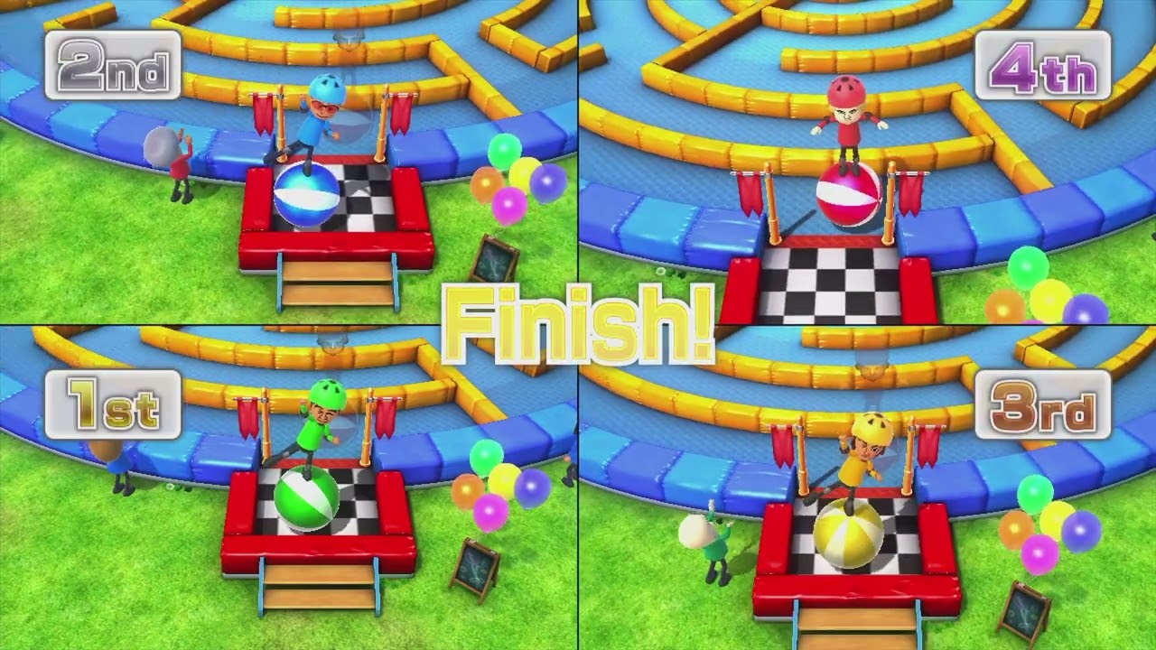 Wii Party U Highway Rollers Wii CPU Vs Wii U CPU Part 17/100 (Eddy)