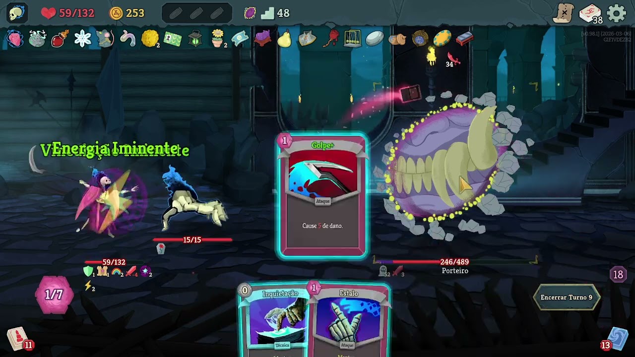 Necrobinder against final Boss