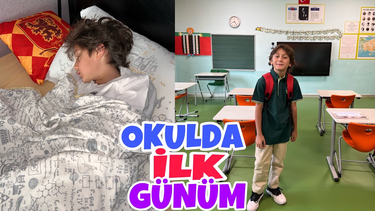 YENİ OKULUMDA İLK GÜNÜM VLOG !! SABAH RUTİNİM