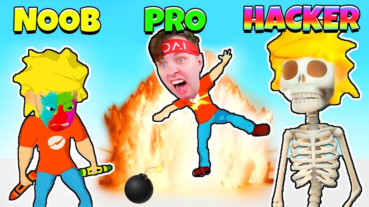 PRANKAR MIN BROR! *ALLA LEVLAR* NOOB vs HACKER i PRANK MASTER 3D