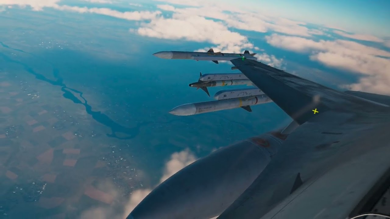 DCS F16 misión de un principiante