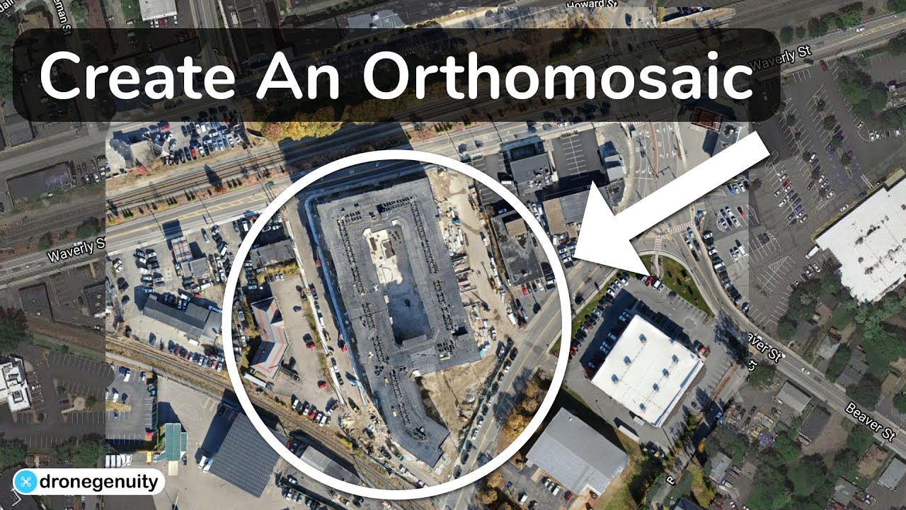 Как использовать DroneDeploy для создания ортофотоплана