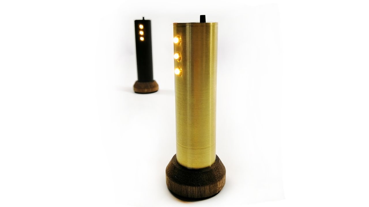 Long Brass Light for High Platter Kuzma Stabi XL Turntables Rechargeable Vinyl Record Player Lamp
