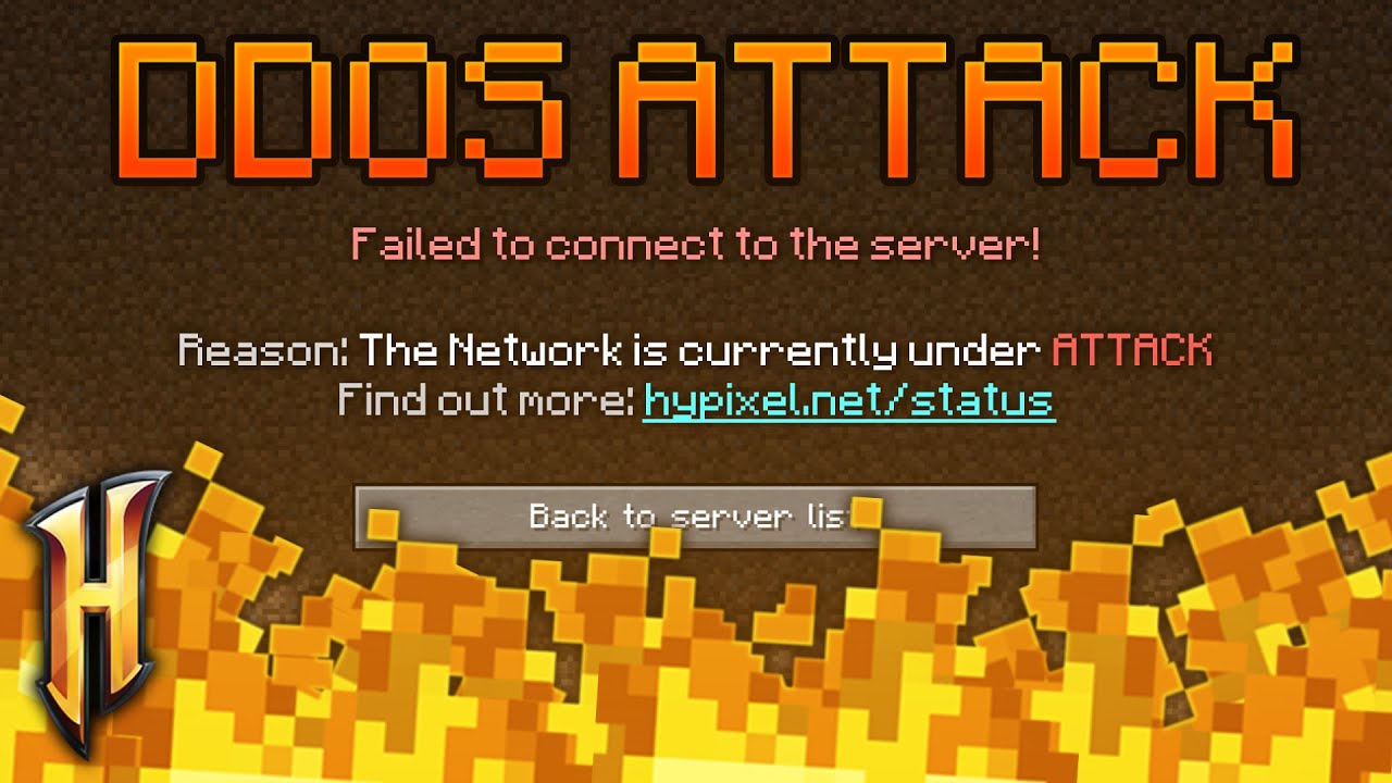 Hypixel DD0S Attack EXPLAINED - Network & Minigames SHUT DOWN (Anonymous Attack)