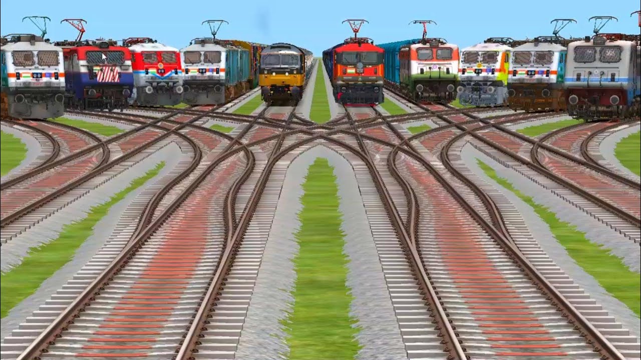 New trains to games play forest route and electri forest route change Rail train simulator classic 